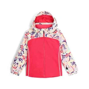 Spyder Conquer Ski Jacket - Toddler Girls - 3 / Butterfly Multi - Picture 1 of 6