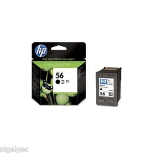C6656A 6656A Black Ink HP 56 HP56 C6656AE 56A ORIGINAL - Picture 1 of 1
