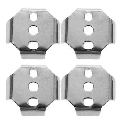  Kit di montaggio per barra portasciugamani da 4 pezzi - Accessori per fissaggio - Immagine 1 di 4