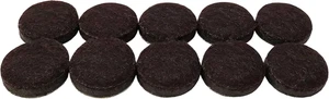 9861 3/4 Zoll Schwerlast selbstklebende Filz Möbel Pads, 20er Pack, braun - Bild 1 von 12