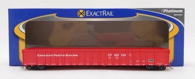 ExactRail EP-80702-7 HO Scale Canadian Pacific Thrall Gondola #355035 NIB - Image 1 of 3