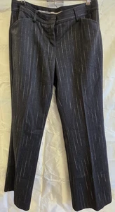 Express Editor Damengröße 2 schwarz Nadelstreifen Karriere Kleid Hose Bürokleidung - Bild 1 von 19