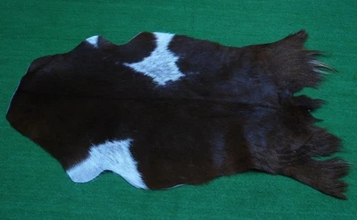 GOAT Western taxidermy Hide Rug Natural Pattern Fur Goat Hide Rode SA-1232 - Image 1 of 3
