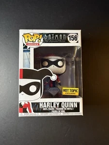 FUNKO POP HARLEY QUINN 156 SPARKLE DIAMOND COLLECTION HOT TOPIC EXCLUSIVE - Picture 1 of 6