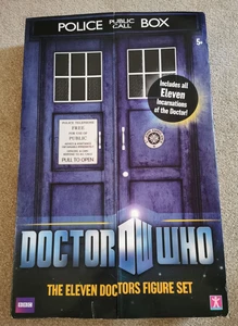 Doctor Who - ELEVEN DOCTORS FIGURE SET - Unopened - Picture 1 of 9