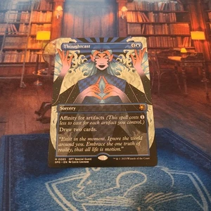 Thoughtcast (Borderless) - Special Guests (SPG) MTG NM - Picture 1 of 6