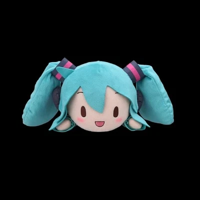 Hatsune Miku Nesoberi M Plush Doll Set Fuwa Puchi Lying Down VOCALOID 30cm SEGA - Image 1 of 4