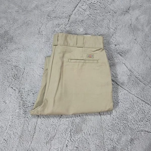Dickies 874 Women’s Straight Fit Beige Trousers Size 8L (Fits UK 10–12) Workwear - Picture 1 of 9