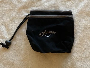 Callaway Golf Wertsachen Tasche Cinch Etui Schlüssel Bälle Geld Zubehör schwarz LOGO - Bild 1 von 4