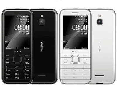Original Nokia 8000 4G Factory Unlocked Dual Sim GSM 2.8in 4GB FM cellphone - Image 1 of 4