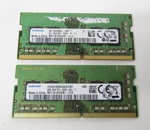 Samsung 16GB(2x8GB) PC4-2666V DDR4 SODIMM 2666MHz Laptop Memory M471A1K43CB1-CTD - Picture 1 of 2