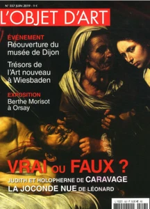 L'OBJET D'ART N°557 - VRAI OU FAUX ? : JUDITH ET HOLOPHERNE DE CARAVAGE - Bild 1 von 1
