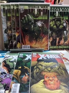 World War Hulk #1-5 + Prolog + X-Men #1-3 Marvel 2007 Pak Gage - Bild 1 von 11