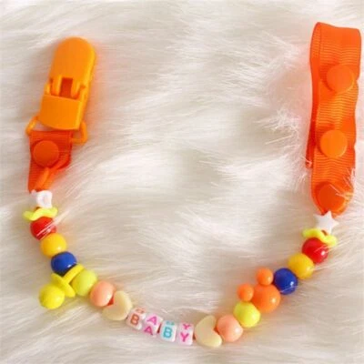 Nuevo Pinzas para chupete bebé Clip para chupete Pezones ajustables Niños Soporte para maniquí Foto 1 de 4