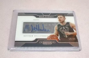 2018-19 Dominion Basketball MATTHEW DELLAVEDOVA MAIN EXHIBIT AUTO CARD /49 - Picture 1 of 2