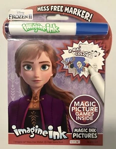 Imagine Ink Frozen II Magic Activity Book ~ Magic Picture Games Inside. NEW - Picture 1 of 9