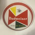 Budweisier Beer King Of Beers Serving Metal Tray Vintage 13?