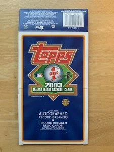 2003 Topps Empty Display Box Series One  - Bild 1 von 4