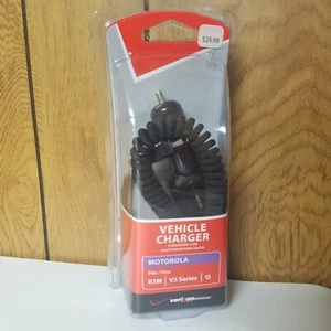 NEW VERIZON WIRELESS MOTMINIVPC MOTOROLA USB Vehicle Charger Phone Para V3 Q VE - Picture 1 of 11