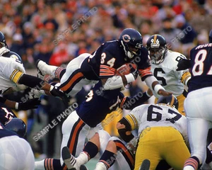 Walter Payton Touchdown Leap Chicago Bears 8x10 Photo - Picture 1 of 1