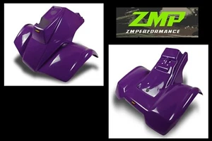 NEW HONDA TRX70 PURPLE FRONT AND REAR PLASTIC FENDER SET 86-87 PLASTICS - Picture 1 of 1