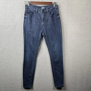 BDG Womens Jeans Size 27 29 Blue Skinny Mid Rise 10" Inseam 27 Denim 5 Pockets - Picture 1 of 19