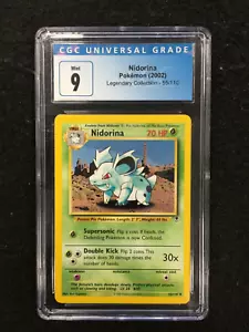 Pokemon Nidorna (Legendary Collection) CGC 9 - Picture 1 of 2