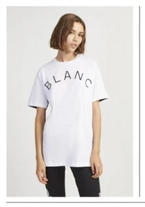 French Collection womens oversized black white short sleeve t-shirt top size S - Picture 1 of 7
