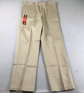 Pantalones Dickies Para Hombre 34X32 Beige Calce Original Pierna Recta 874 Flex Pantalón de Trabajo Nuevo con Etiquetas - Imagen 1 de 11