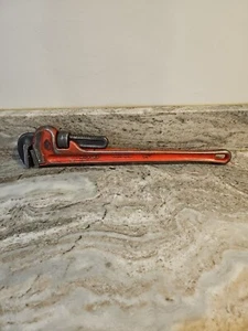 RIGID Heavy Duty 24" Pipe Monkey Wrench Cast Iron - Pre-Owned CLEAN, NICE TEETH - Picture 1 of 12