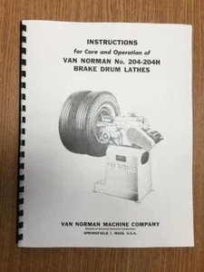 Torno de freno manual Van Norman modelo 204 y 204H - Imagen 1 de 4