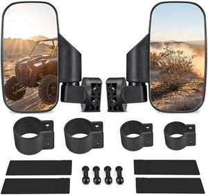 UTV SIDE VIEW MIRROR SET FOR KAWASAKI MULE 600 610 2500 2510 3000 3010 - Picture 1 of 7
