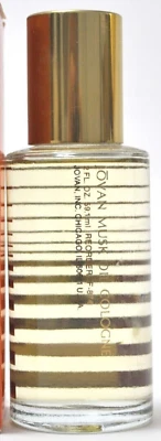Colonia de aceite Jovan Musk vintage de los 80 para mujer 2 oz/59,1 ml colonia salpicadura Foto 1 de 3