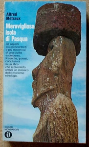 WUNDERBARES BUCH OSTERINSEL Alfred Metraux 1974 Oscar Mondadori Pazifik - Bild 1 von 3