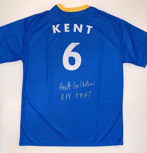 Brett Goldstein signed Ted Lasso Jersey ROY KENT inscription Beckett BAS coa - Picture 1 of 6