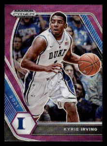 2021-22 Panini Prizm Draft Picks Prizms Purple Wave #62 Kyrie Irving - Picture 1 of 2
