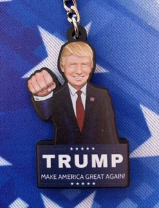 Donald Trump Keychain / Make America Great Again! - Brand New - Picture 1 of 3