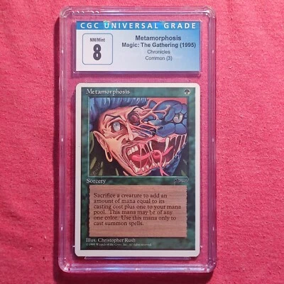 Magic The Gathering MTG Chronicles: Metamorphosis - CGC 8 NM Mint - Image 1 of 2