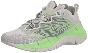 Reebok Men Zig Kinetica II Sneaker Pure Grey/neon Mint/Harmony Green FY7744 - Picture 1 of 4