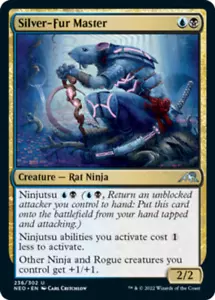 Silver-Fur Master x1 NM Magic the Gathering 1x Kamigawa: Neon Dynasty mtg card - Picture 1 of 1