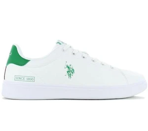 U.S. POLO ASSN. Byron - Men's Sneakers White 001-WHI-GRE03 Casual Shoes New - Picture 1 of 6