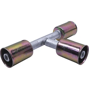 BEADLOCK AIR COND. FITTING,3 WAY TEE HOSE SPLICE #8 BARRIER HOSE BL6202 35B6202 - Picture 1 of 2