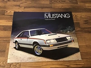1980 Ford Mustang and Cobra 20-page Original Car Sales Brochure Catalog - Bild 1 von 4