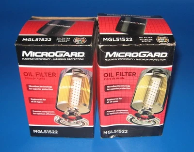 2x Filtro de aceite MicroGard MGL51522 para marco AC PF59 Wix 51522 PH3675 M1-206 Foto 1 de 4