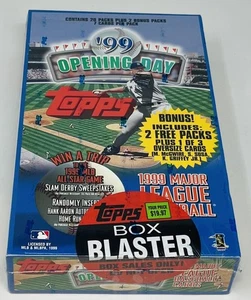 1999 Topps Opening Day Baseball 22-Pack Blaster Box - Picture 1 of 2