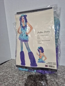 Leg Avenue Antiguo Nuevo Stock Lunares Talla XS 2 Piezas Disfraz Vestido y Capucha - Imagen 1 de 3