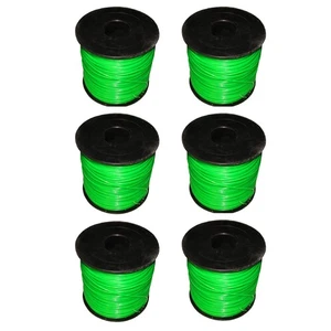 Qty 6: Green Commercial Trimmer Line Fits Universal Products Replaces 095GRSP - Picture 1 of 5