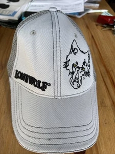 Gorra de béisbol portátil con soporte para árbol Lone Wolf sombrero caza gris envío reembolso - Imagen 1 de 3