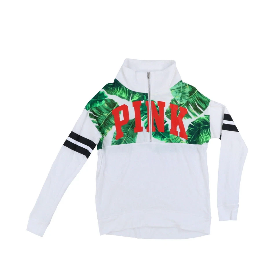 Victoria's Secret Sudadera Rosa Media Cremallera Pullover Polar Suéter Vs Nuevo Con Etiquetas Foto 1 de 1