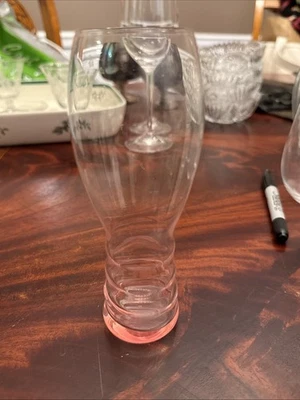 Riedel O 图案粉色香槟无钢化玻璃 6 3/8 英寸德国单件 — 第 1/3 张图片